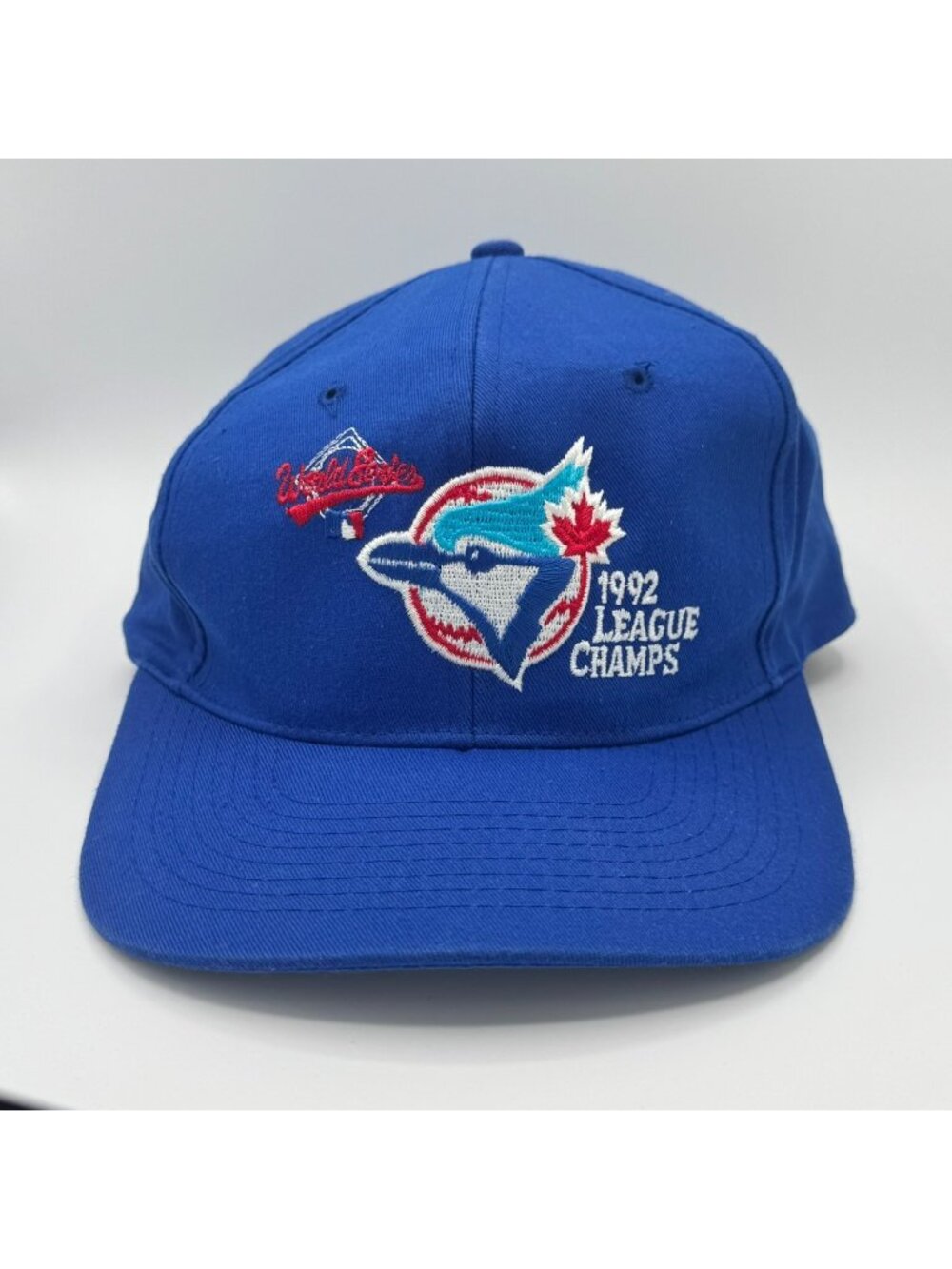 Vintage 1992 Toronto Blue Jays World Series Championship Hat MLB Baseball